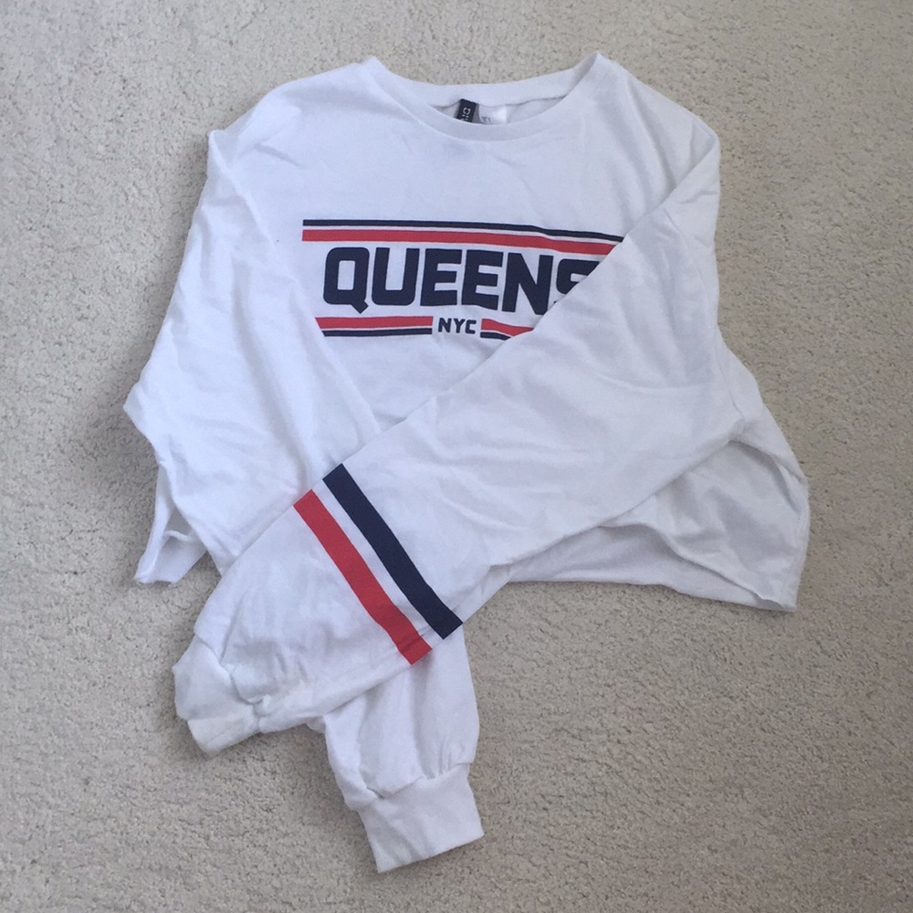 H&M cropped hoodie